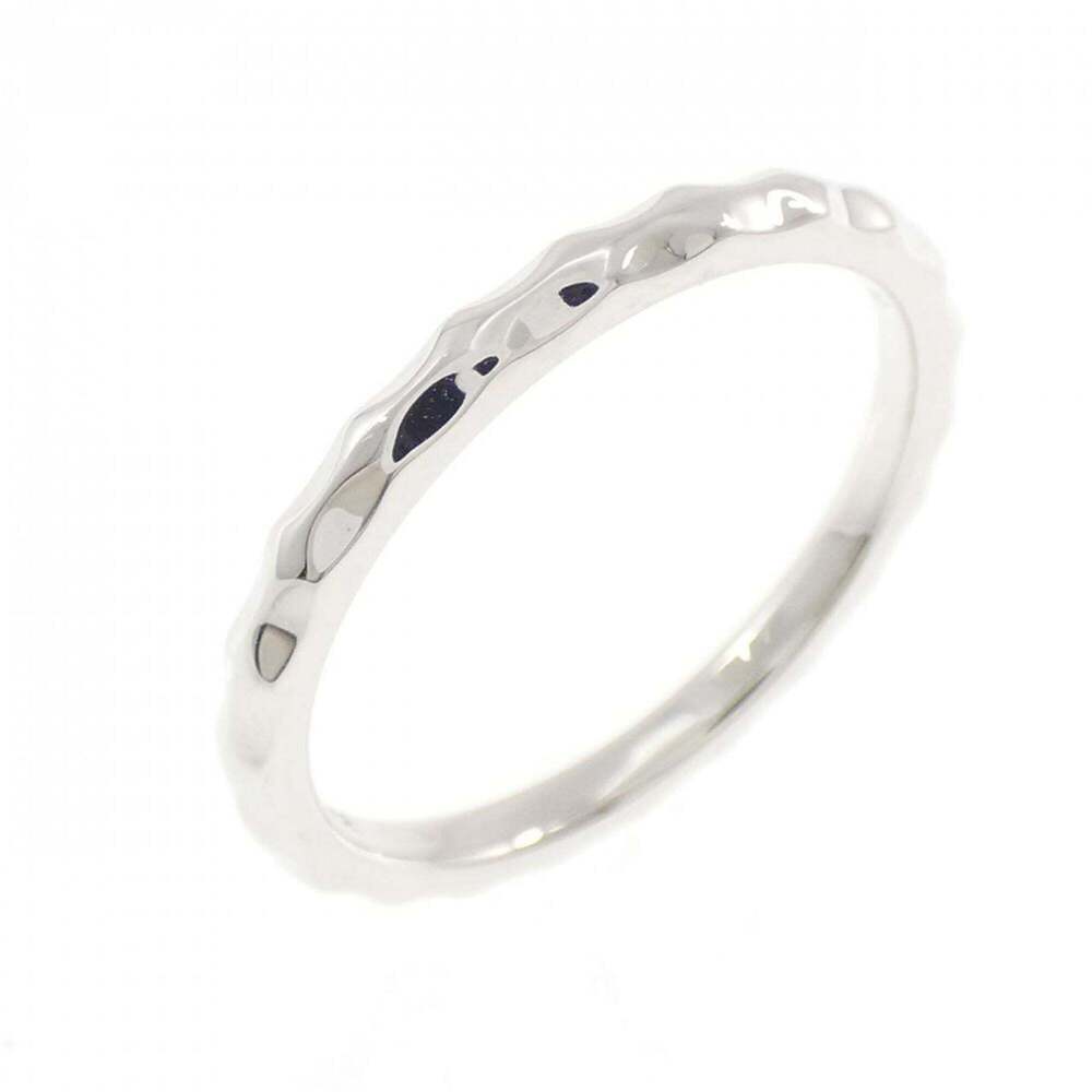LOUIS VUITTON Silver Monogram Ring